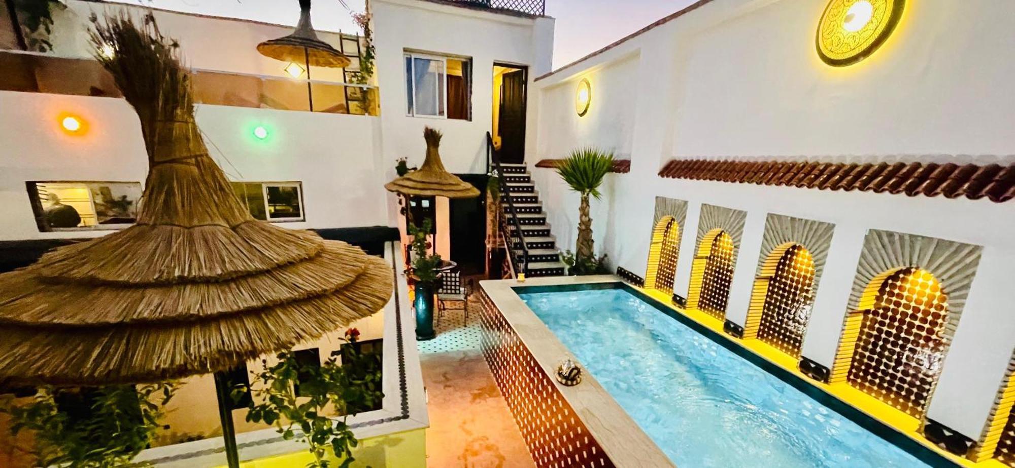 Dar Najat Hotel Marrakesh Bagian luar foto