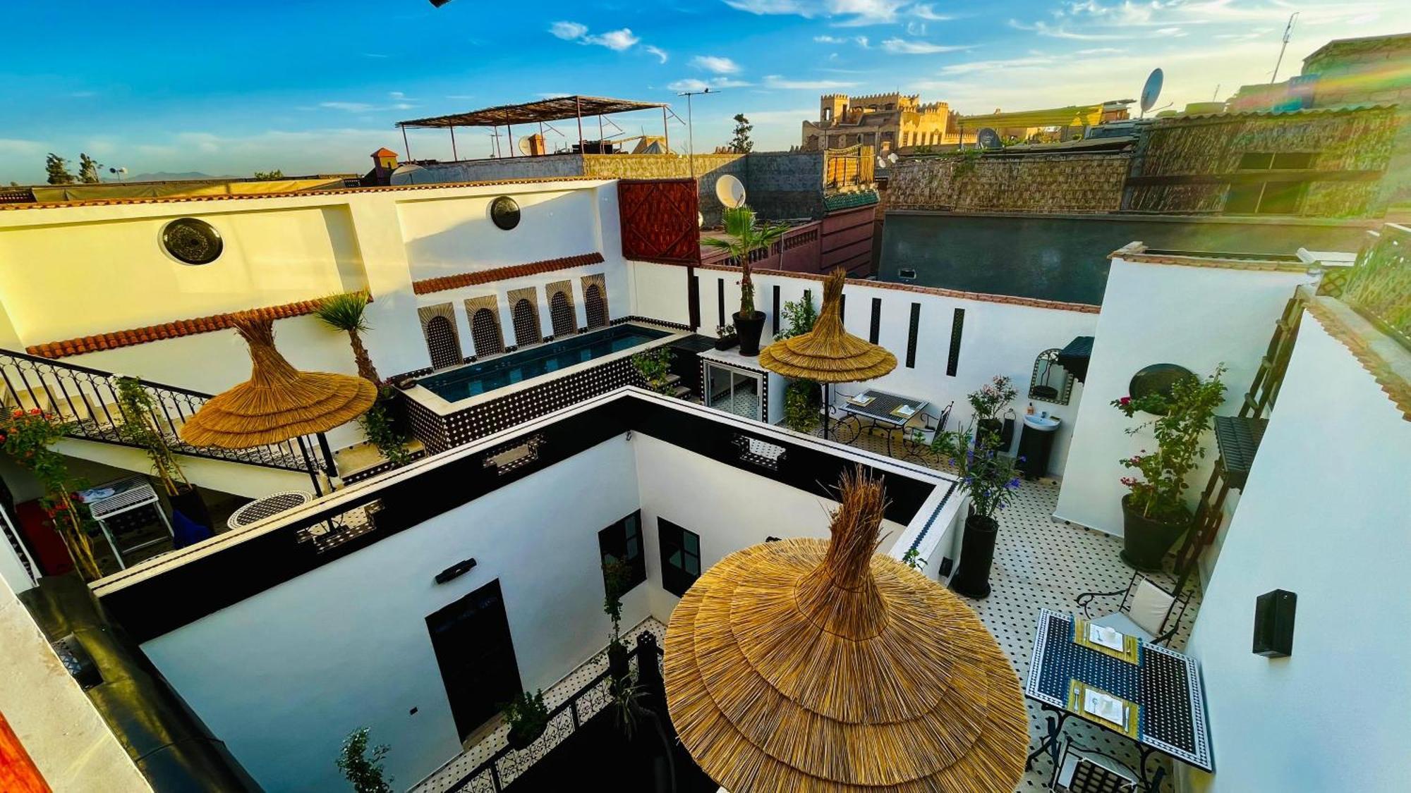 Dar Najat Hotel Marrakesh Bagian luar foto