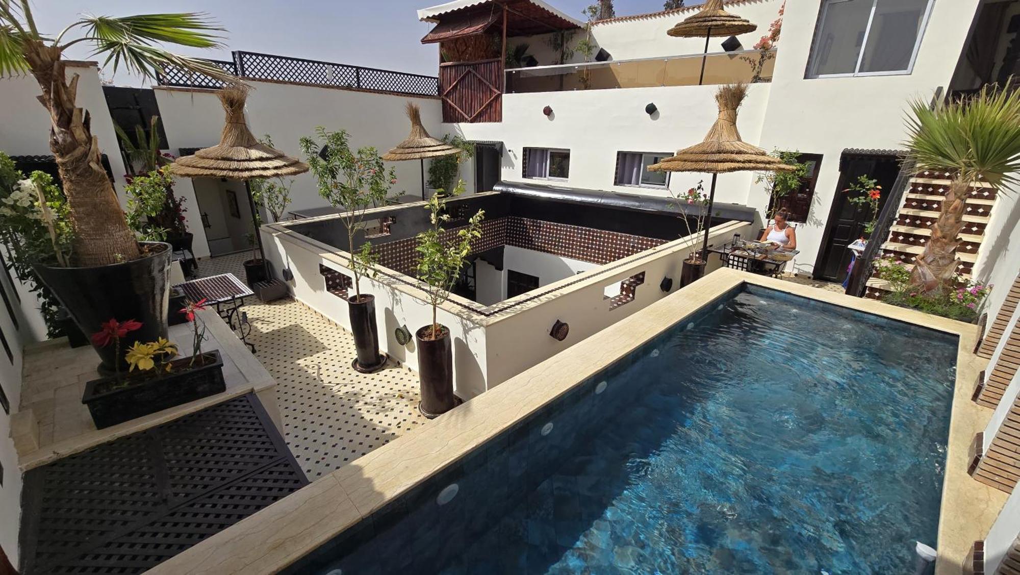 Dar Najat Hotel Marrakesh Bagian luar foto